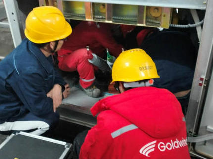 大熊山风电。21幼时奋战抢建  能源保供显担任