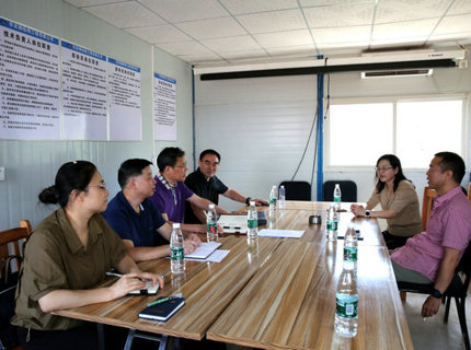 陈印辉带队调查调研宁乡屋顶散布式光伏发电项目