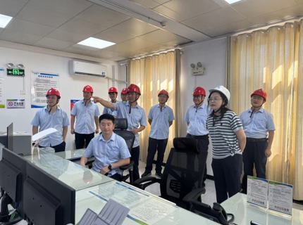 陈印辉到公司基层单元查抄安全出产和防汛工作