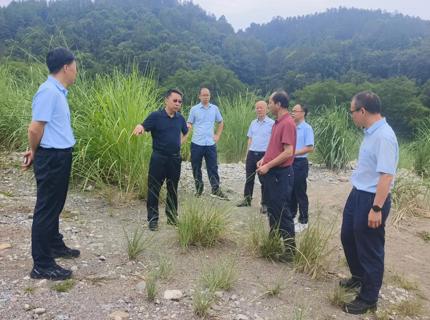 徐磊放哨调度皂市水库蓄水工作