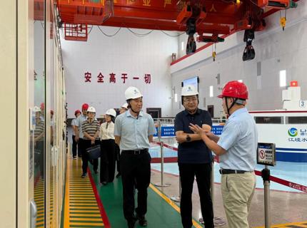 国度能源局湖南监管办公室赴江垭水电站调研